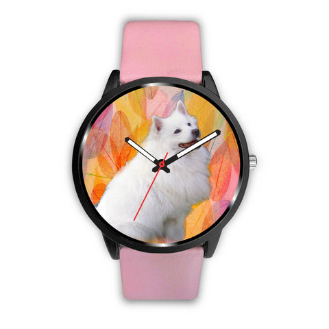 Cute American Eskimo Dog Print Wrist Watch