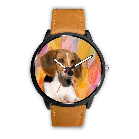 American Foxhound Print Wrist Watch