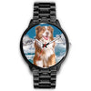 Australian Shepherd Print Wrist Watch