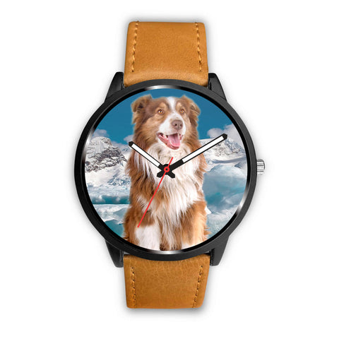 Australian Shepherd Print Wrist Watch