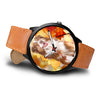 Cute Australian Shepherd Print Wrist Watch