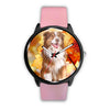 Cute Australian Shepherd Print Wrist Watch