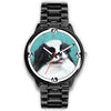 Cute Japanese Chin Dog Art Print Wrist watch