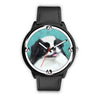 Cute Japanese Chin Dog Art Print Wrist watch