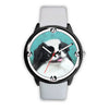 Cute Japanese Chin Dog Art Print Wrist watch