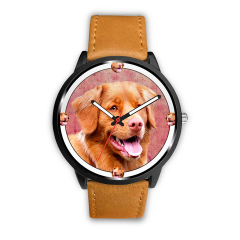 Lovely Nova Scotia Duck Tolling Retriever Dog Print Wrist watch