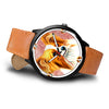 Lovely Papillon Dog Print Wrist watch