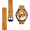 Lovely Papillon Dog Print Wrist watch