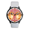 Pekingese Dog Art Print Wrist watch