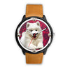 Cute Samoyed Dog Print Wrist watch