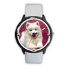 Cute Samoyed Dog Print Wrist watch