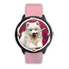 Cute Samoyed Dog Print Wrist watch