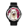 Cute Samoyed Dog Print Wrist watch