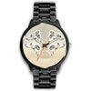 Whippet Dog Print Wrist Watch