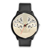 Whippet Dog Print Wrist Watch