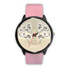 Whippet Dog Print Wrist Watch