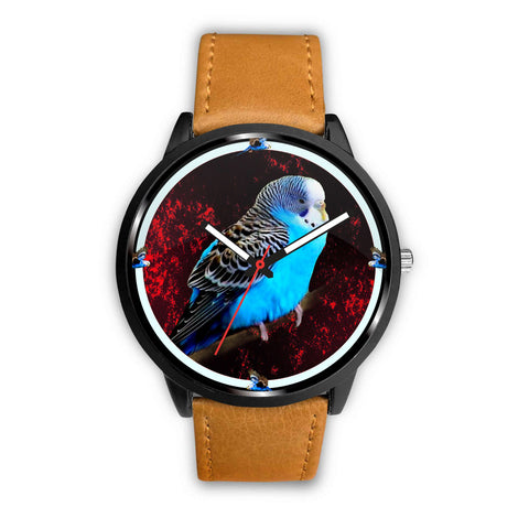 Budgerigar (Blue Budgie) Parrot Print Wrist watch