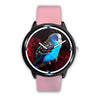 Budgerigar (Blue Budgie) Parrot Print Wrist watch