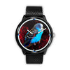 Budgerigar (Blue Budgie) Parrot Print Wrist watch