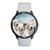 Labrador Retriever Puppy Print Wrist Watch