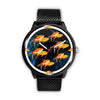 Beautiful GoldFish Print Wrist watch