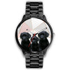 Black Labrador Retriever Print Wrist Watch