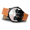 Black Labrador Retriever Print Wrist Watch