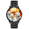 Labrador Retriever Puppies Print Wrist Watch