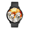 Labrador Retriever Puppies Print Wrist Watch