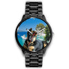 Cute German Shepherd Puppy Print Wrist Watch