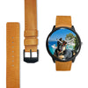 Cute German Shepherd Puppy Print Wrist Watch