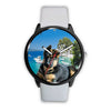 Cute German Shepherd Puppy Print Wrist Watch