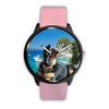 Cute German Shepherd Puppy Print Wrist Watch