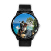 Cute German Shepherd Puppy Print Wrist Watch