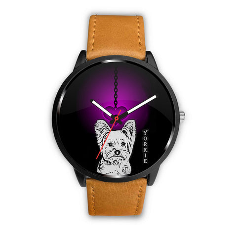 Cute Yorkie Print Wrist Watch