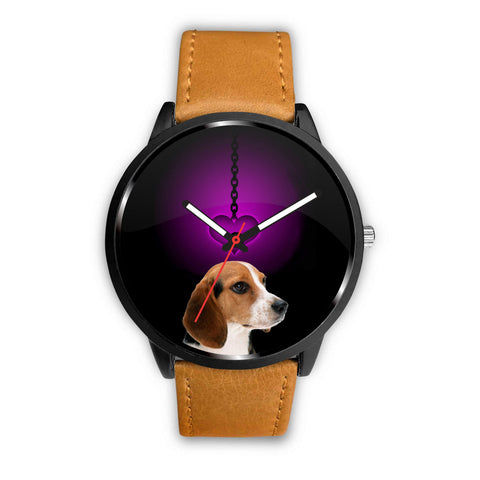 Cute Beagle Dog Print Wrist Watch