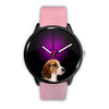 Cute Beagle Dog Print Wrist Watch