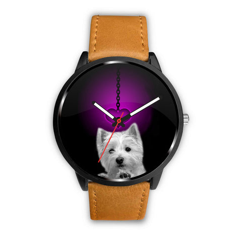 Westie Dog Print Wrist Watch