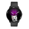 Westie Dog Print Wrist Watch