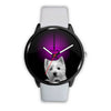 Westie Dog Print Wrist Watch