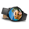 Cute Golden Retriever Print Wrist Watch