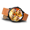 Lovely Golden Retriever Print Wrist Watch
