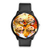 Lovely Golden Retriever Print Wrist Watch