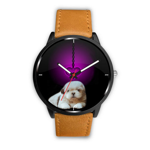 Shih Tzu Dog Print Wrist Watch