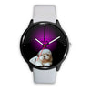 Shih Tzu Dog Print Wrist Watch