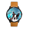 Boston Terrier Print Wrist Watch