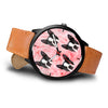 Cute Boston Terrier Dog Print Wrist Watch