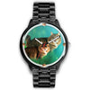 American Bobtail Cat Art Print Wrist watch