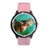 American Bobtail Cat Art Print Wrist watch