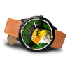 Caique Parrot Art Print Wrist watch